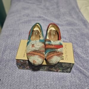 Toms Multicolor Patterned Flats